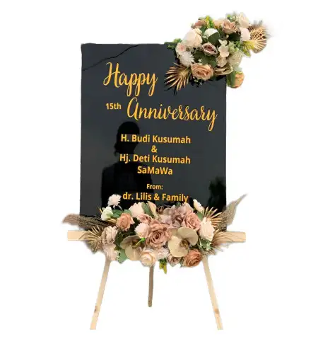 Papan Bunga Akrilik Gembongdadi